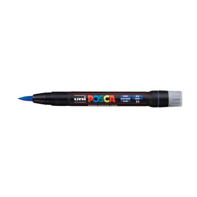 Marker UNI Posca PCF-350 sinine, pintselotsaga, 1-10mm