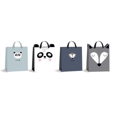 Gift bag BEBE 32x26x13.5 assortment Interdruk