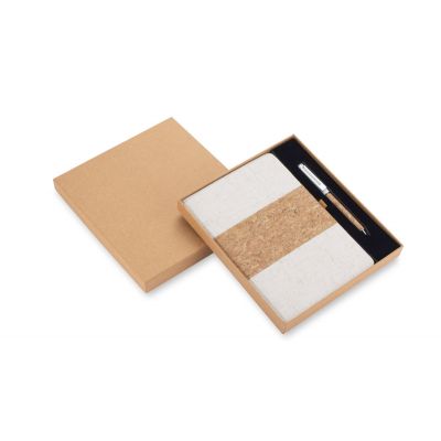 Notebook set with pen CALMO