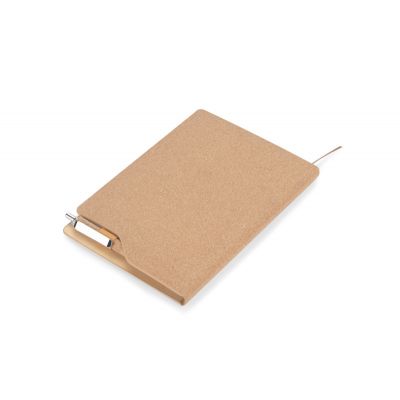 Cork notebook with pen TESSO A5 70 sheets of lined paper