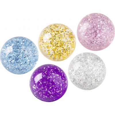 Põrkepall Glitter, assortii
