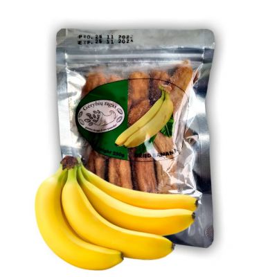 Kuivatatud banaanid 250g