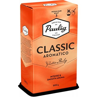 Coffee Paulig Classic Aromatico, filter coffee 500g