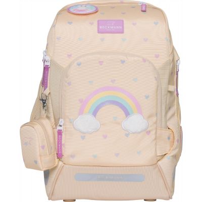 Backpack Beckmann Active Air FLX Yellow Heart for height 116-140cm, volume 20+5l, weight 1000g