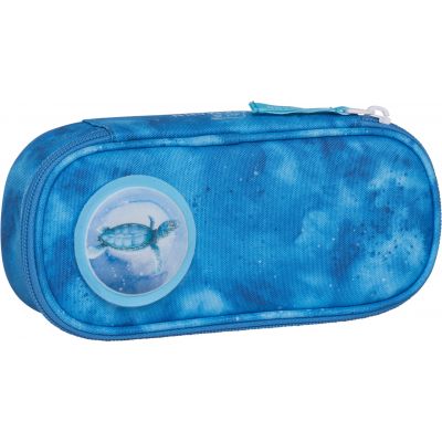 Oval pencil case Beckmann, Ocean