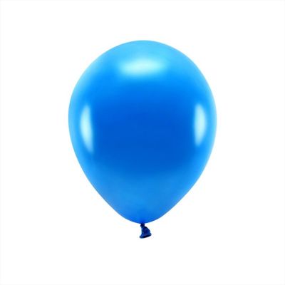 Õhupallid 10tk. pakis 30cm, metallik sinine (lateks)