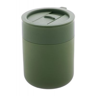 Reisikruus keraamiline LIBERICA silikon ümbrisega 300ml, roheline
