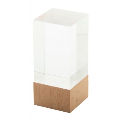Trofee POLOFI klaasist, kinkekarbis