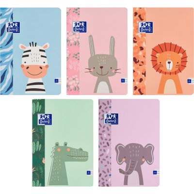 Kaustik A5 joon, 32 lehte OXFORD Kids, assortii