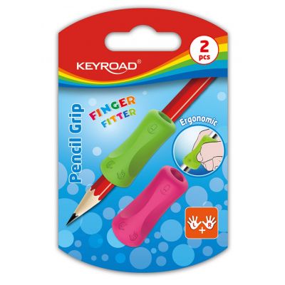 Pencil holder ergonomic, universal, 2 pcs., Keyroad