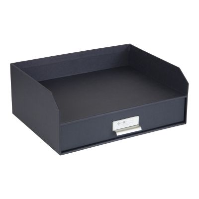 Document drawers Walter Bigso Box, Paper Laminate Dark Gray 456
