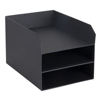 Document drawers Trey Bigso Box, Paper Laminate Dark Gray 456