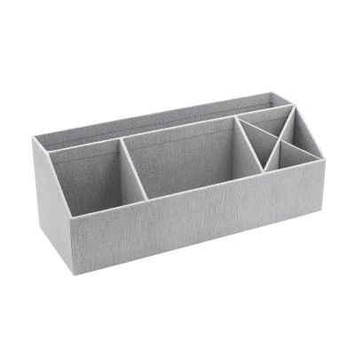 Stationery stand Elisa Bigso Box, Canvas Paper Laminate Ash C62