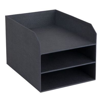 Document drawers Trey Bigso Box, Canvas Paper Laminate Black C68