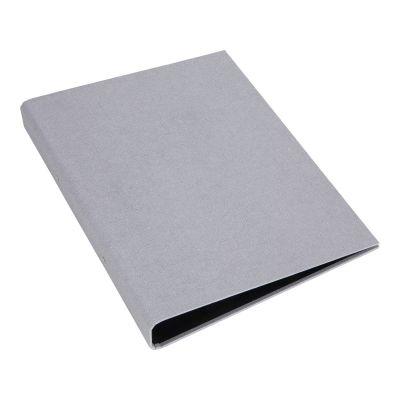 Ring covers A4 2-ring Ringo Bigso Box, Canvas Paper Laminate Ash C62