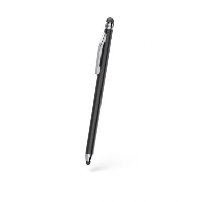 Puutepliiats Hama Twin-Stylus 4mm otsik täpseks kirjutamiseks/joonistamiseks, pehme otsik nutiseadmele, pikkus 116mm, must