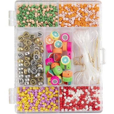 Craft kit Creativ Mix Jewelery Fruit, making bracelets