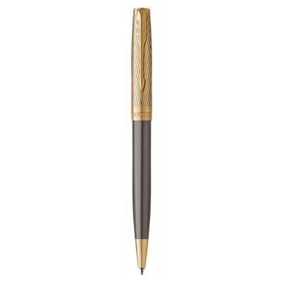Ballpoint pen Parker Sonnet Pioneer Gray GT, Medium black