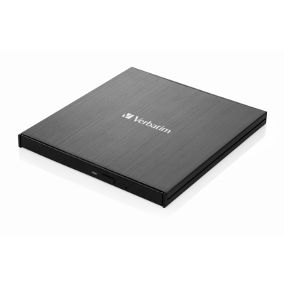 DVD-kirjutaja väline Verbatim Mobile DVD ReWriter USB3.2 Gen1, must, USB-C