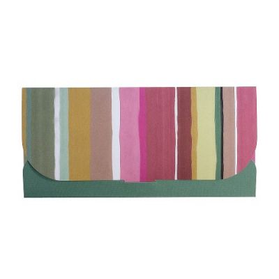 Rahakaart ARTEBENE 23x11cm värvilised triibud