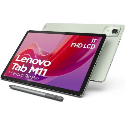 Tahvelarvuti Lenovo Tab M11 TB330FU 11" Seafoam Green IPS 1920x1200 MediaTek Helio G88 4 GB Soldered LPDDR4x 128GB Wi-Fi BT Android13
