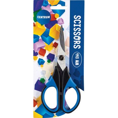 Käärid 14cm Centrum, terav ots, softgrip