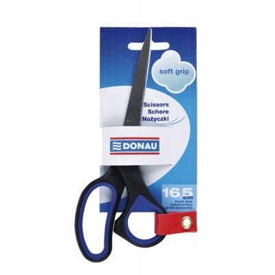 Scissors 16,5cm, soft grip, Donau