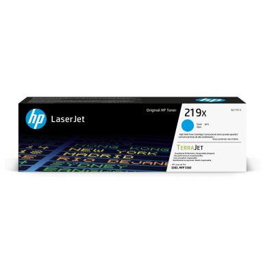 Tooner HP 219X W2191X Cyan suuremahuline 2500lk - Color LaserJet MFP 3302sdw/3302fdn/3302fdw, 3202dw/3202dn Printer