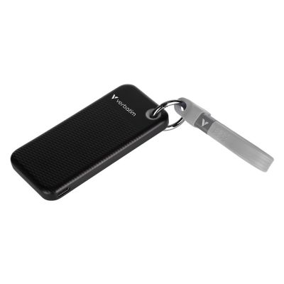 Kõvaketas väline SSD Verbatim Pocket SSD 1TB must/hall, USB3.2 Gen2 10Gbps, M.2, USB-C kaabel, Re1000MB/s Wr1000MB/s