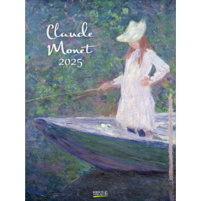 Seinakalender suur Claude Monet 2025, 64x48cm