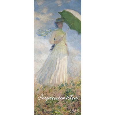 Seinakalender suur Impressionistid 2025, 69x28,5cm
