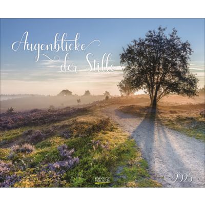 Seinakalender suur Vaikuse hetked 2025, 45,5x55cm