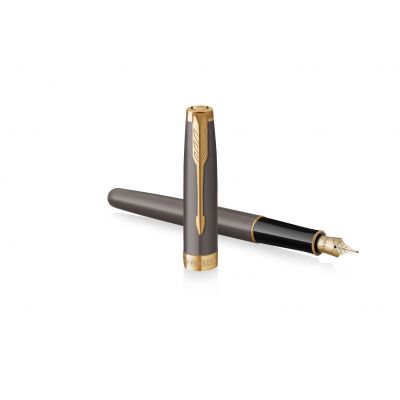 Fountain pen Parker Sonnet Grey Lacquer GT Medium