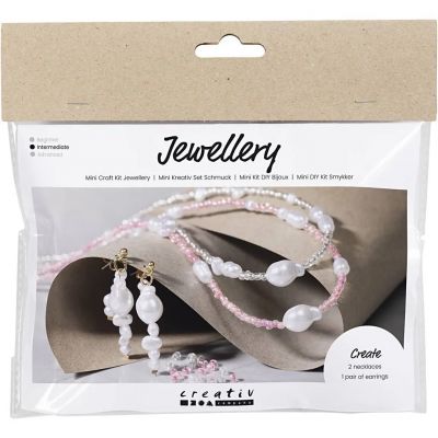 Craft kit Creativ Mini Jewelery Gloss, necklace and earrings