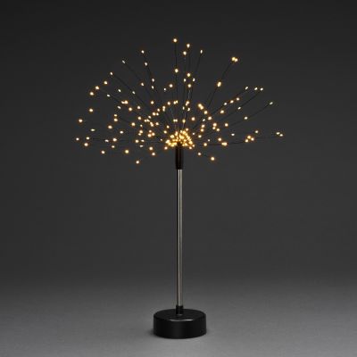 Dekoratsioon seisev K-50cm, 160 amber LED, timer 6H, lisada patareid 3xAA