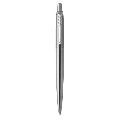 Gel pen Parker Jotter Stainless Steel CT, 0.7mm, black core, in blister pack