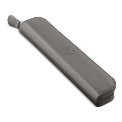 Pencil case Parker eco-leather, grey