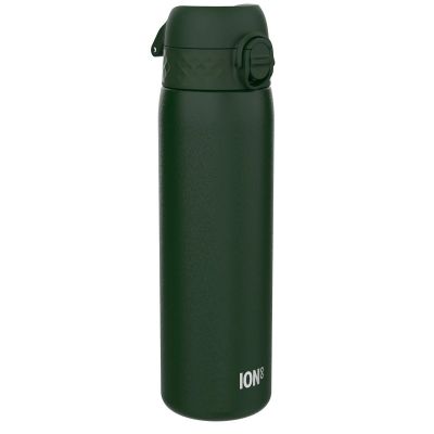Termospudel roostevabast terasest Ion8, 500ml / 17oz, Dark Green