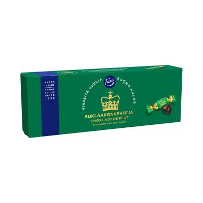Kommikarp Fazer Green Jellies marmelaadikommid 320g
