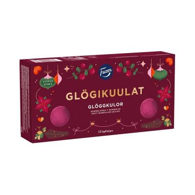 Kommikarp Glögikuulid, Fazer 260g