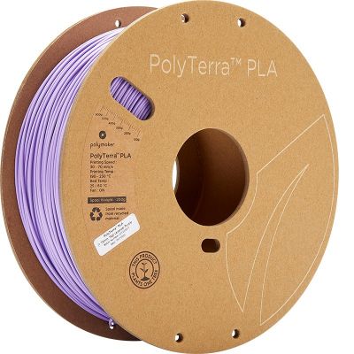 PLA filament 3D-printerile Polymaker PolyTerra, Lavender Purple, lilla, 1,75mm, 1kg