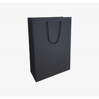 Gift bag 23 x 10x 33cm 200g matte black
