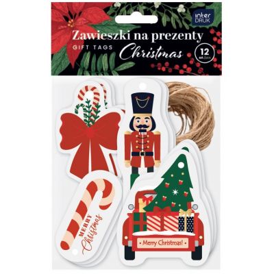 Pakkesilt Christmas 12tk, Interdruk