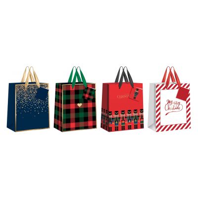 Gift bag Christmas S 18 x 23 x 10cm, assortment, Interdruk