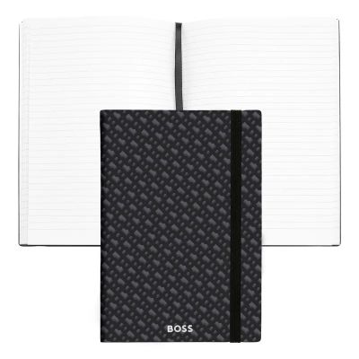 Notebook A5 BOSS Monogram Grey, lined content