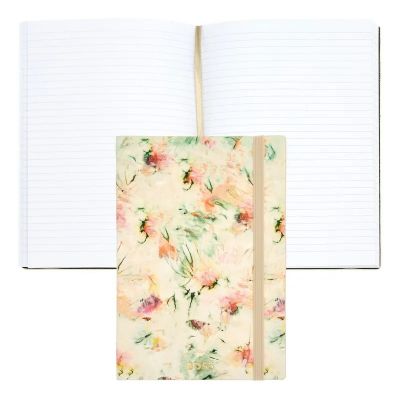 Notebook A5 BOSS Tie-dye Flower Cream, lined content