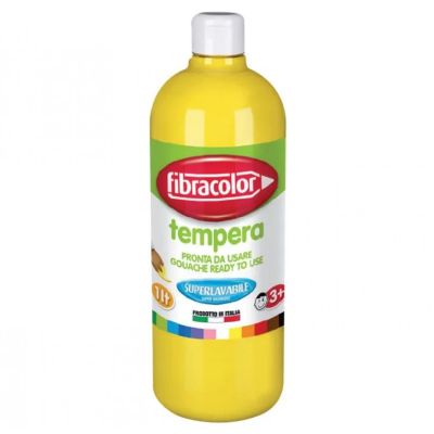 Guašš 1000ml 005 kollane -yellow Fibracolor