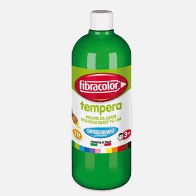 Guašš 1000ml 031 roheline -bright green Fibracolor