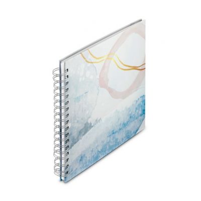Hama "Watercolor" Spiral Album, 28x24 cm, 50 White Pages, blue