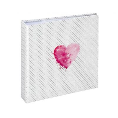 Hama "Lazise" memo album for 200 photos with a size of 10x15 cm, pink